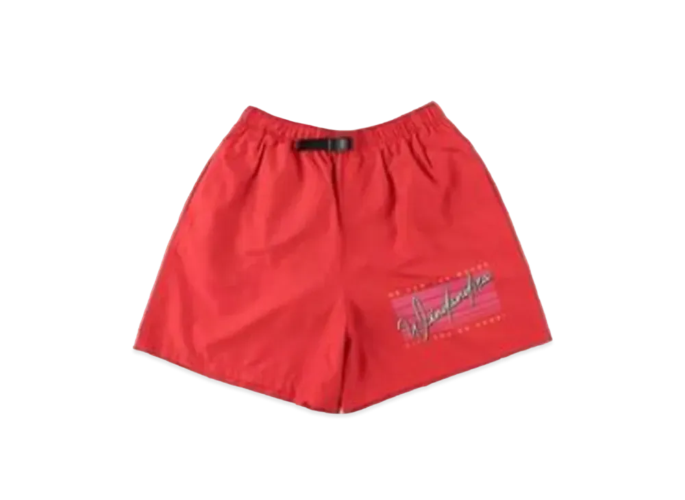 WIND AND SEA SEA Side Jog All Purpose Shorts "Red"