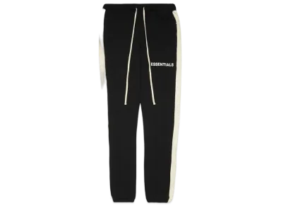 FEAR OF GOD Essentials Side Stripe Sweatpants "Black"