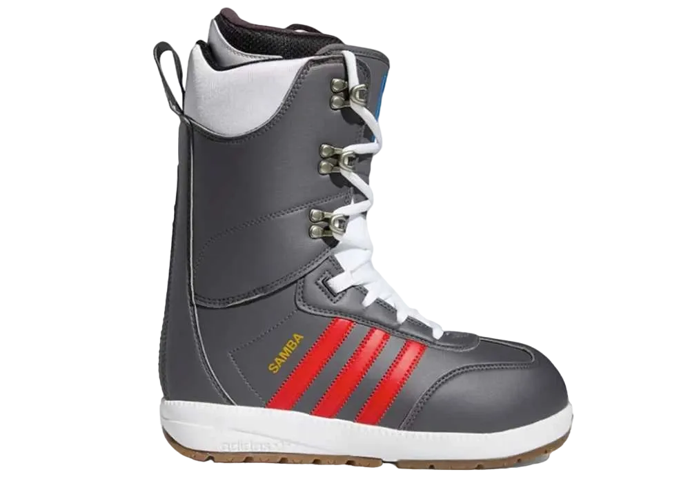 adidas Samba Boot ADV "Grey Scarlet"