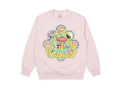 PALACE 5G Crew "Pink"