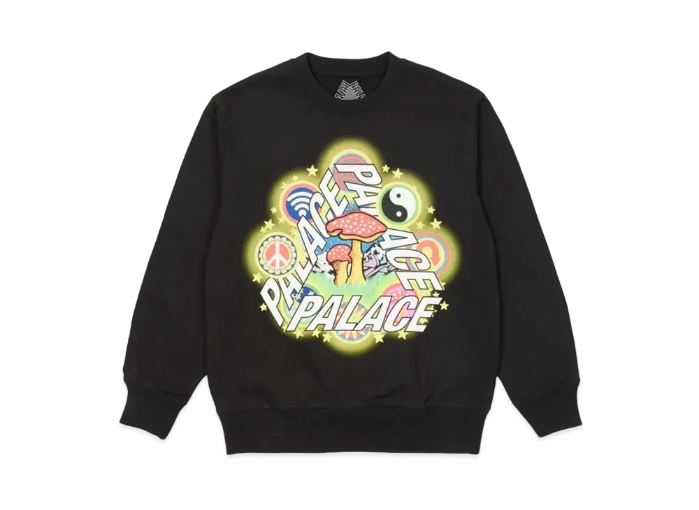 PALACE 5G Crew "Black"