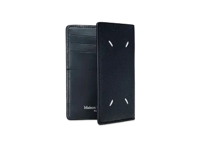 Maison Margiela Leather Card Holder "Slate Blue"