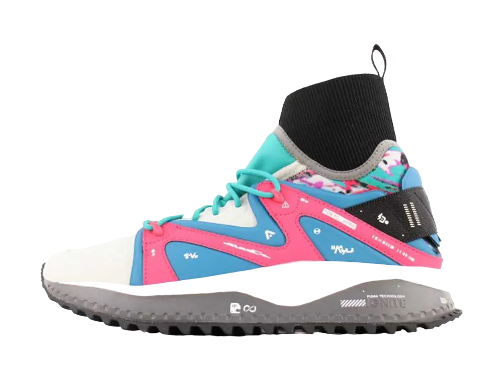 グラスファーズロック × プーマ ツギ コリ BY GR "グレー バイオレット ナビゲート"