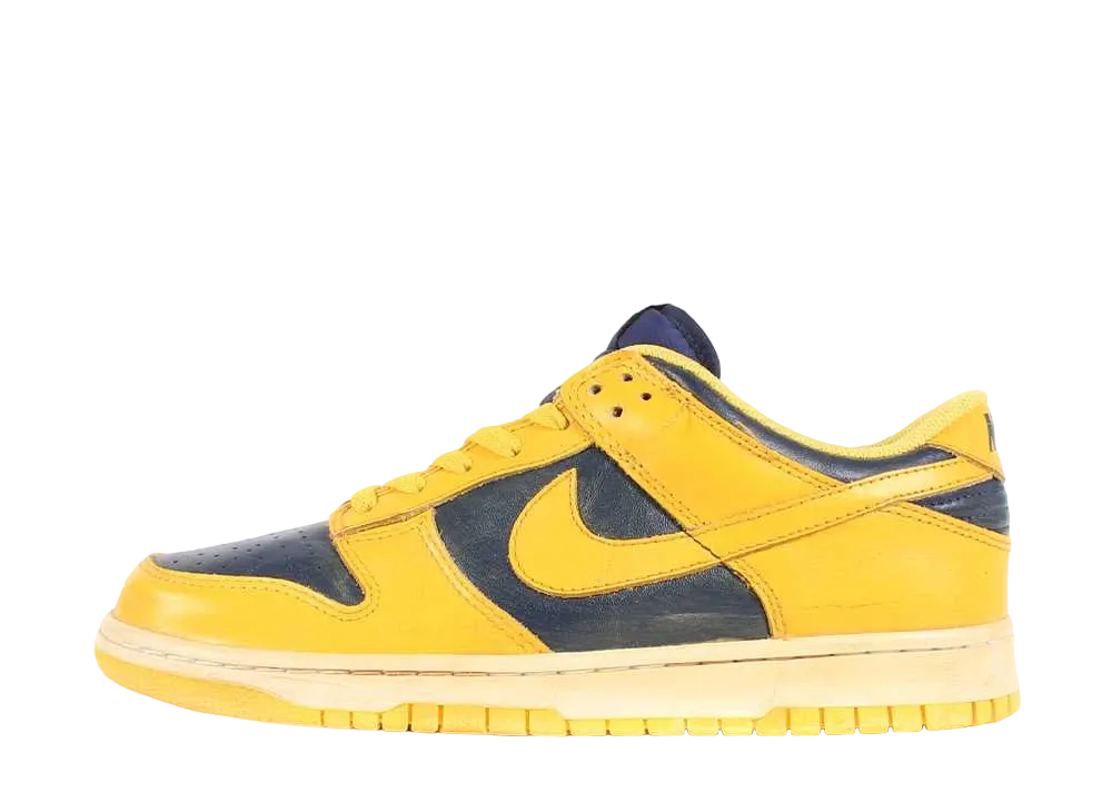 Nike Dunk Low Vintage "Varsity Maize/Midnight Navy"