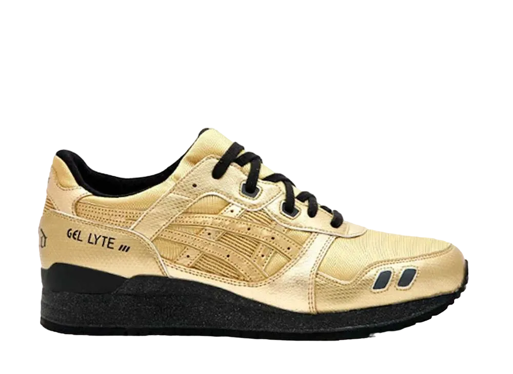 ロニー・ファイグ × デイヴィッド Z × アシックス ゲルライト 3 "ソリッド ゴールド"