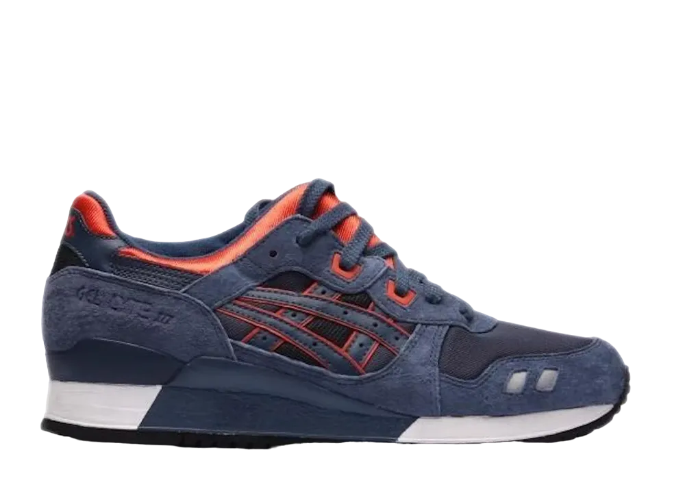 アシックス ゲルライト 3 "ネイビー オレンジ"