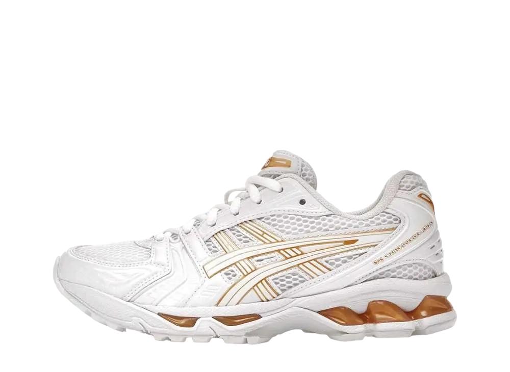 Asics Women's Gel-Kayano 14 "White/Gold"