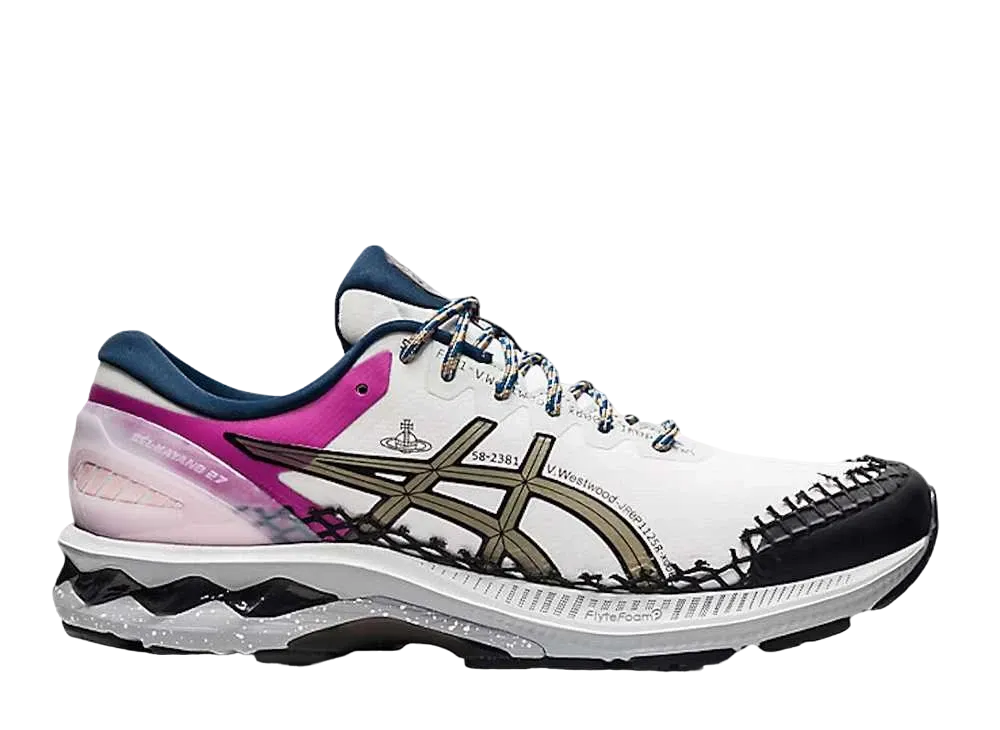 Vivienne Westwood × Asics Gel-Kayano 27 "White/Lichen Rock"
