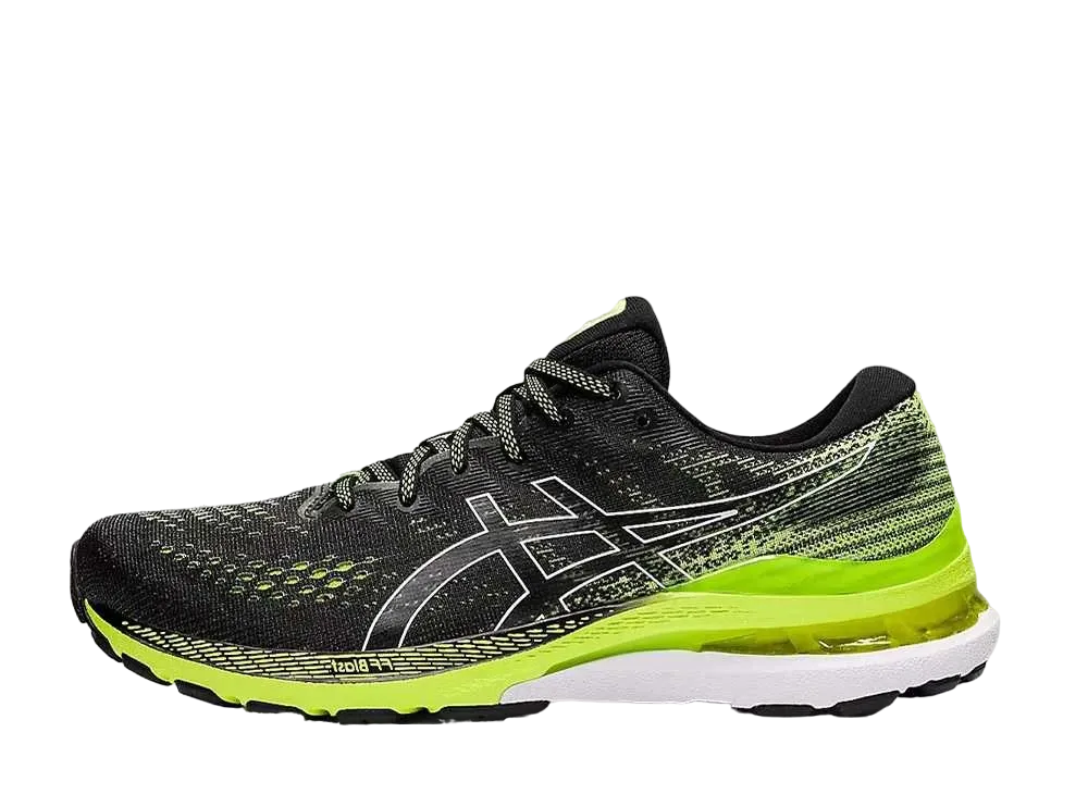Asics Gel-Kayano 28 "Black Hazard/Green"