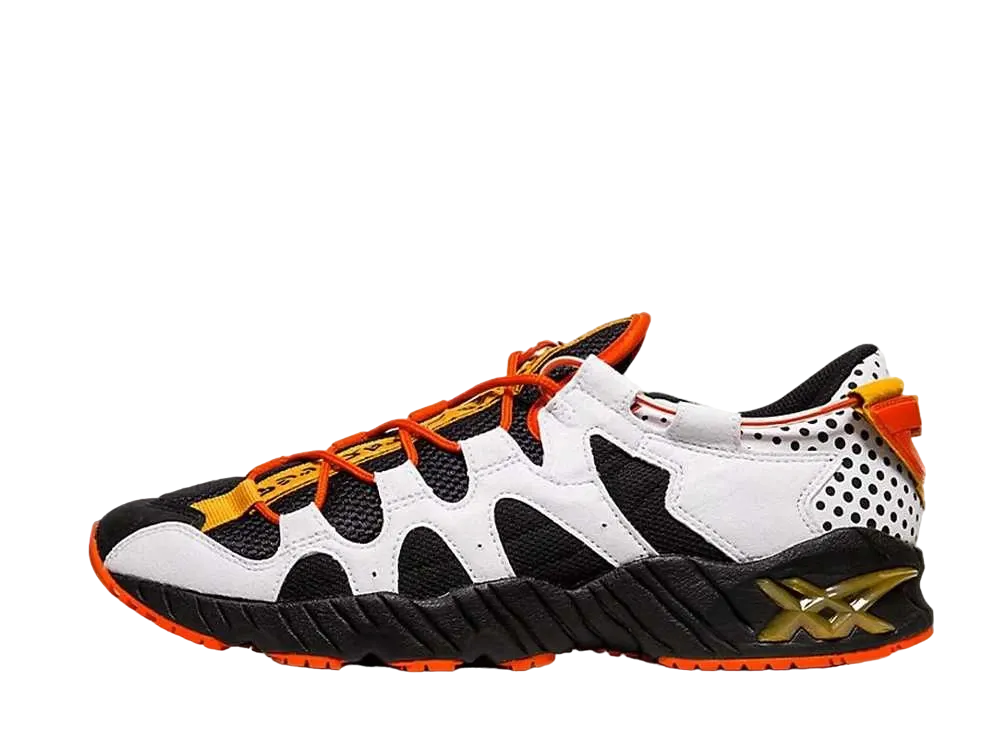 アシックス ゲルマイ ハッピー カオス "ブラック/オレンジ"