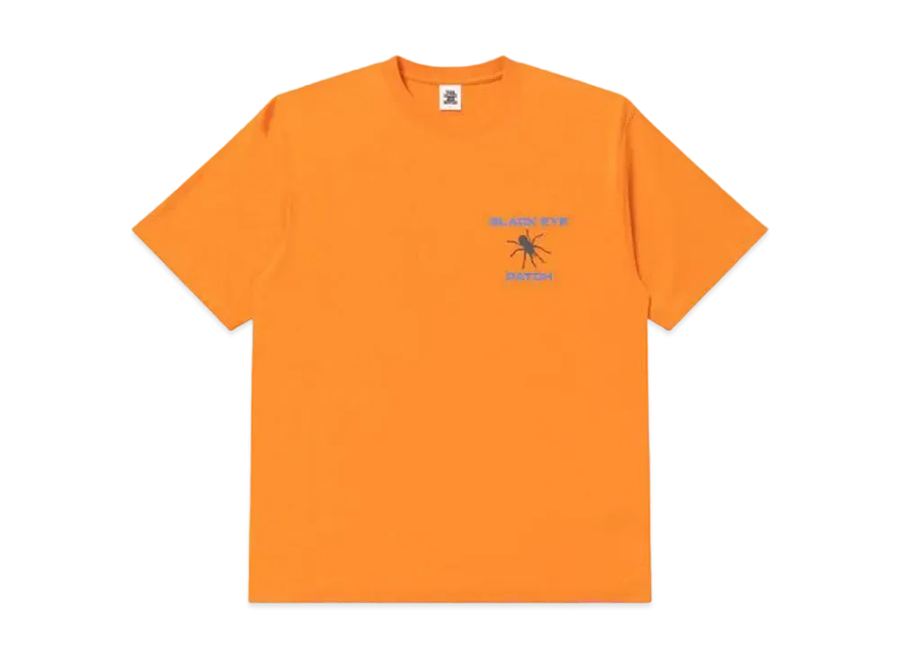 BlackEyePatch Spider Web Tee "Orange"