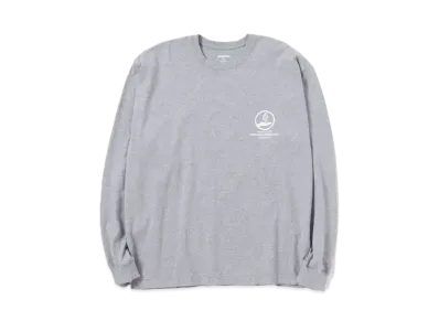 NEIGHBORHOOD NH Tee-14 LS . CO "Gray"