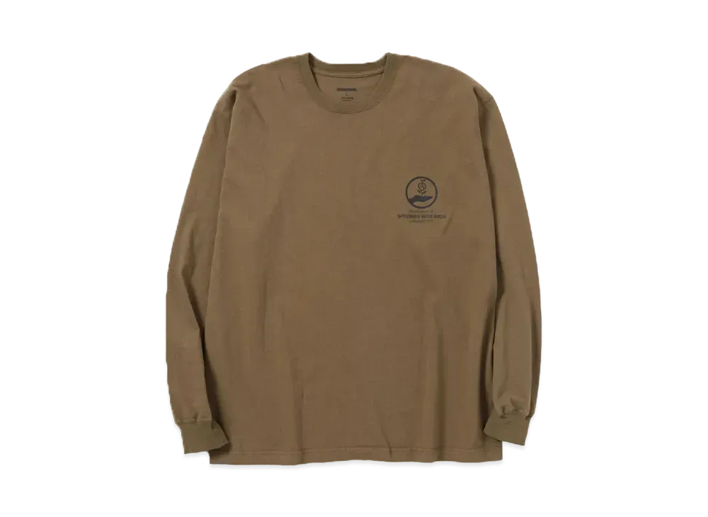 NEIGHBORHOOD NH Tee-14 LS . CO "Olive Drab"