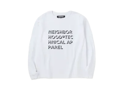 NEIGHBORHOOD Classic Crewneck LS . CO "White"