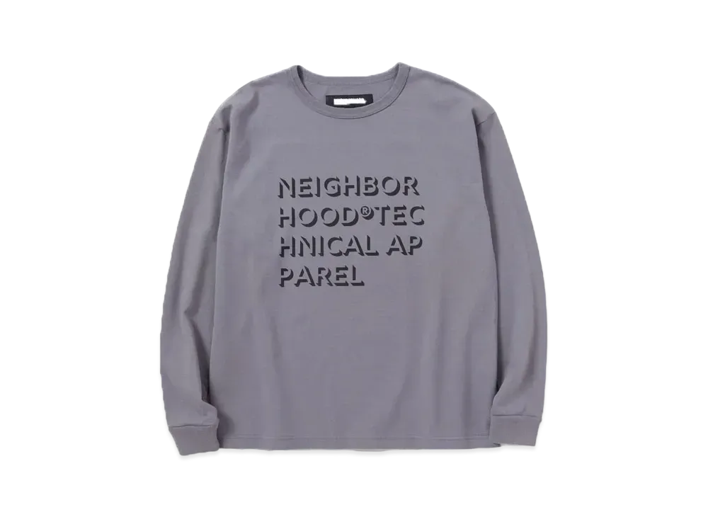 NEIGHBORHOOD Classic Crewneck LS . CO "Gray"