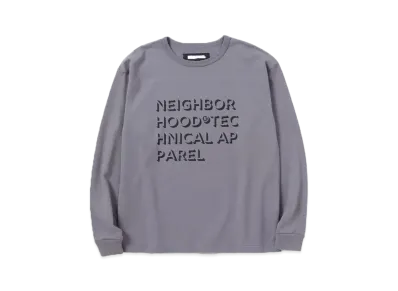 NEIGHBORHOOD Classic Crewneck LS . CO "Gray"