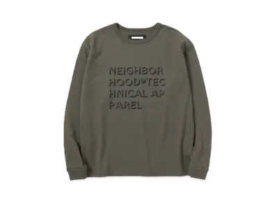 NEIGHBORHOOD Classic Crewneck LS . CO "Olive Drab"