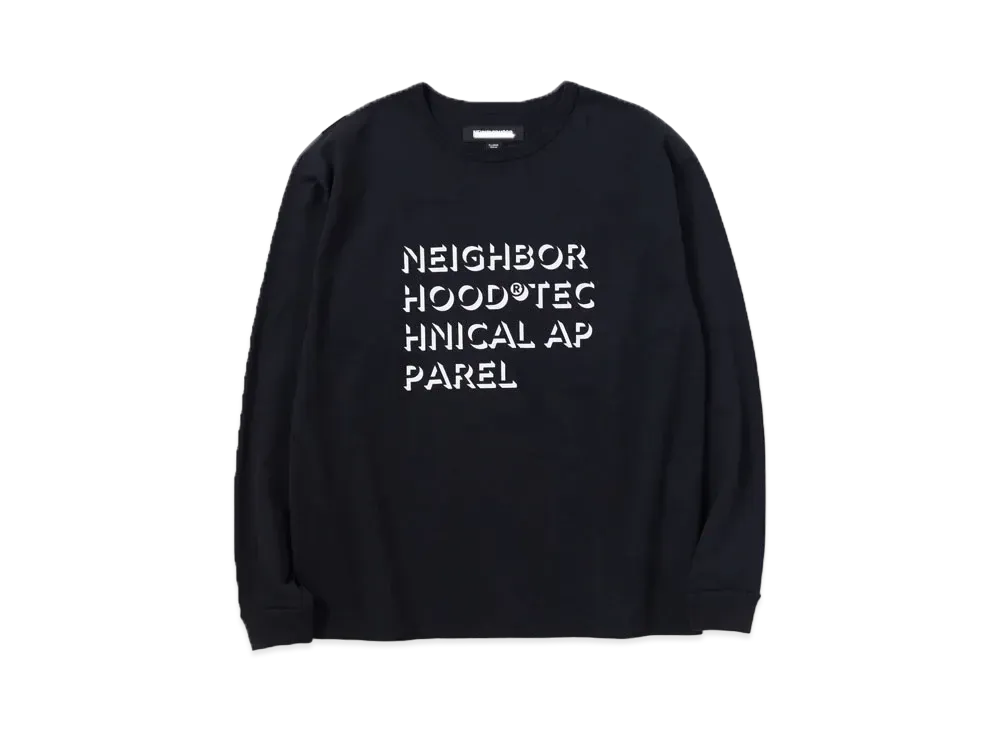NEIGHBORHOOD Classic Crewneck LS . CO "Black"