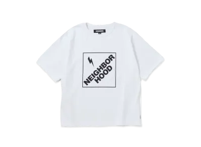 NEIGHBORHOOD Classic Crewneck SS . CO "White"
