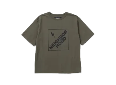 NEIGHBORHOOD Classic Crewneck SS . CO "Olive Drab"