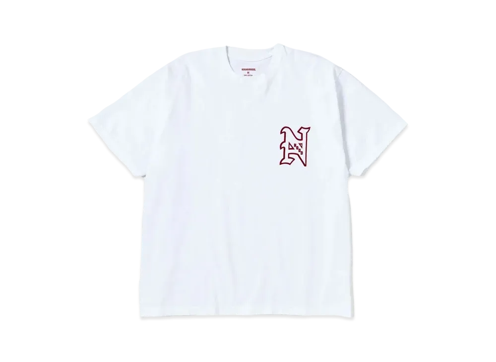 NEIGHBORHOOD NH Tee-11 SS . CO "White"