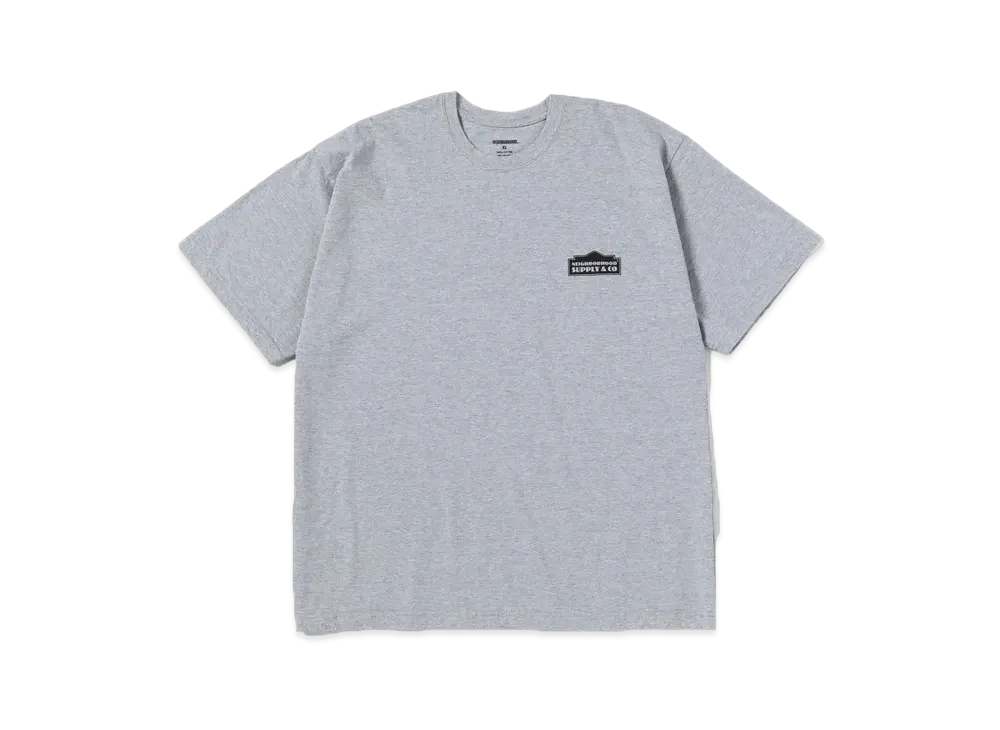 NEIGHBORHOOD NH Tee-9 SS . CO "Gray"