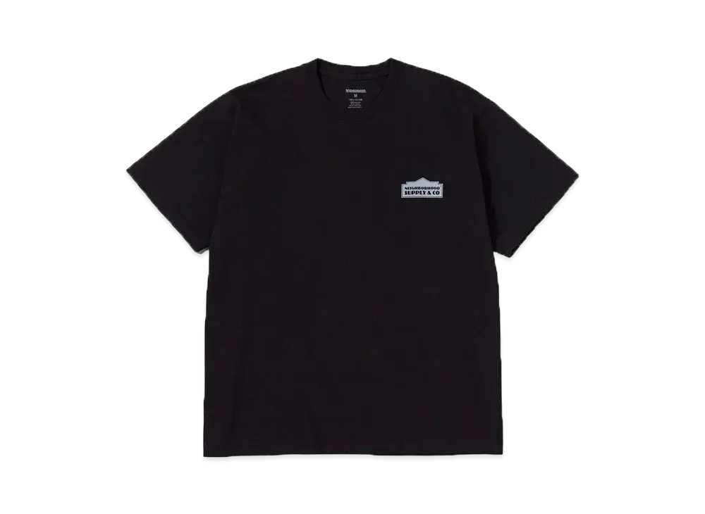 NEIGHBORHOOD NH Tee-9 SS . CO "Black"