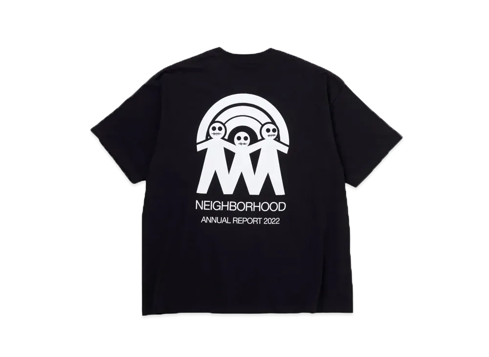 NEIGHBORHOOD FW-7 / C-Tee . SS "Black"