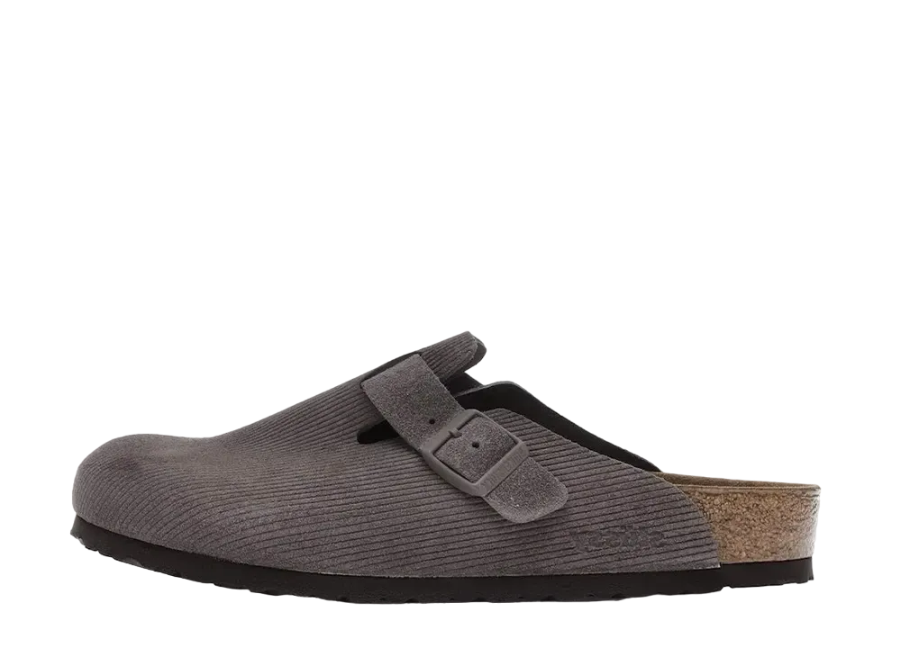 BIRKENSTOCK × Stussy Boston "Anthrcite"