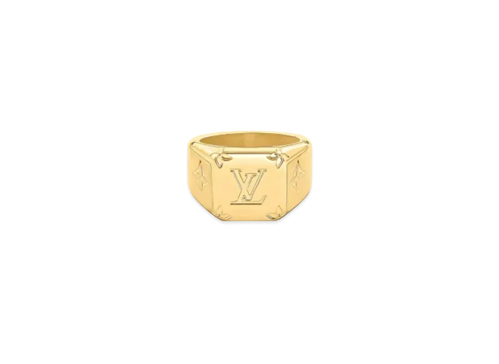 Louis Vuitton Monogram Signet Ring