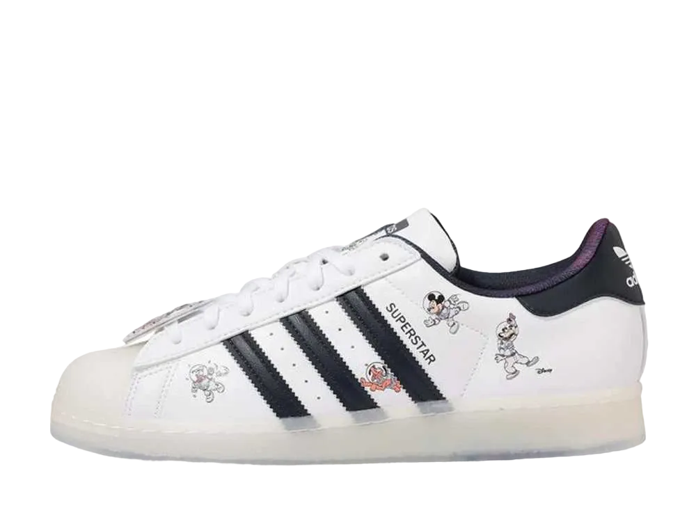 Disney × adidas Superstar "Footwear White"