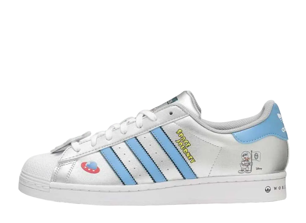 ディズニー × アディダス スーパースター "シルバー メタリック"