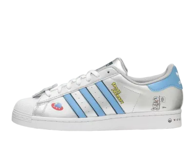 Disney × adidas Superstar "Silver Metallic"