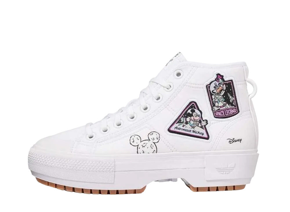 Disney × adidas Women's Nizza Trek "Footwear White"