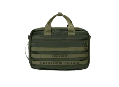 HUMAN MADE 3-WAY MILITARY BAG "Olive Drab"