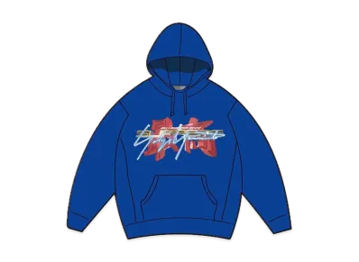 Supreme / Yohji Yamamoto TEKKEN Hooded Sweatshirt "Royal"