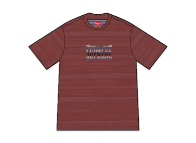 Supreme Inverted Stripe S/S Top "Brown"