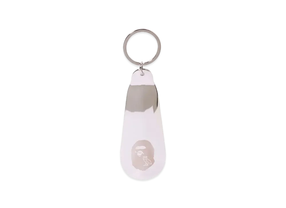 A BATHING APE x OVO Shoehorn "Silver"