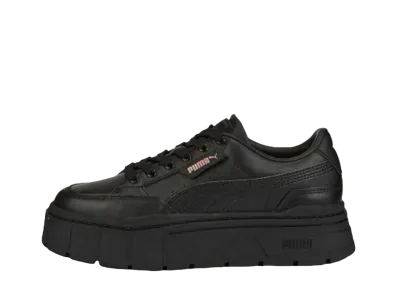 Pume Women's Mayze Stack Leather "Black"