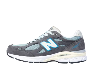 キス × ニューバランス 990V3 "スティール ブルー"
