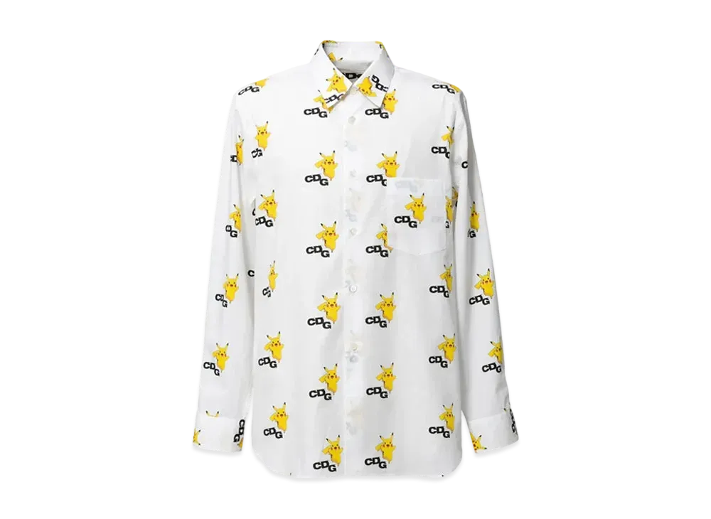 Comme des Garcons Pokemon Shirt "White"