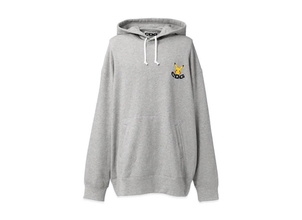 CDG x Pokémon パーカー S グレー コムデギャルソンCDG×Pokémon(ポケモン)パーカー・オーバー