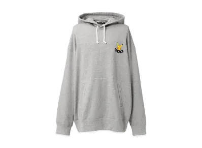 Comme des Garcons Pokemon Oversized Hoodie "Grey"