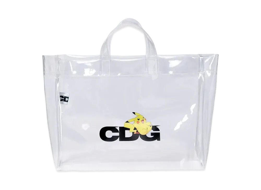 Comme des Garcons Pokemon Polyurethane Bag "Clear"