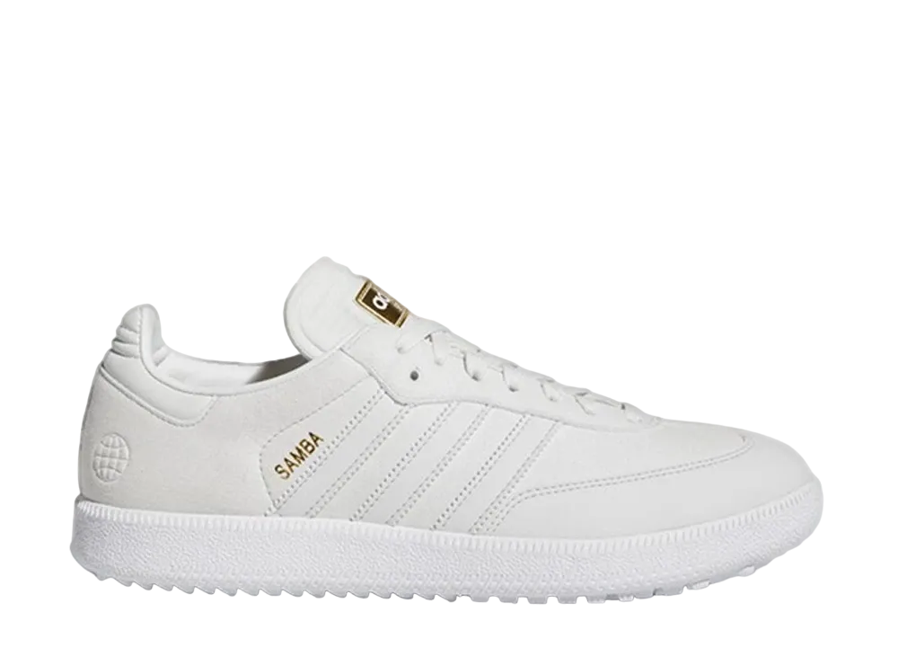 アディダス サンバ ゴルフ リミテッド エディション "クリスタル ホワイト/フットウェア ホワイト"