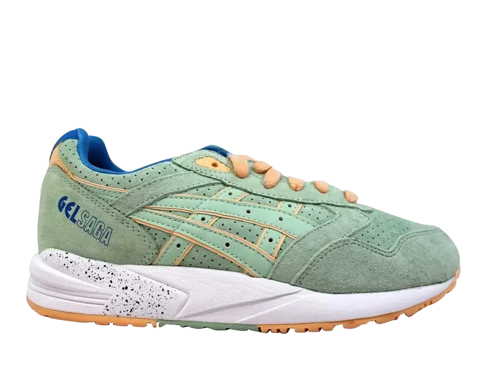 アシックス ゲルサガ "スモーク グリーン"