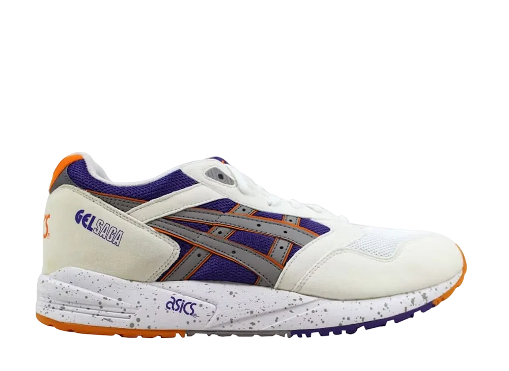 アシックス ゲルサガ "ホワイト ライト グレイ"