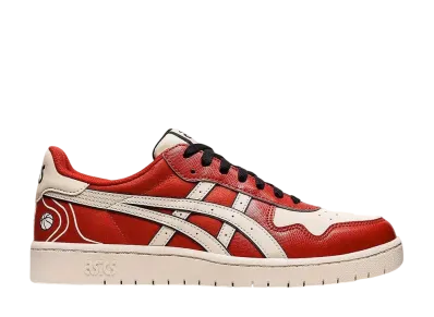 アシックス ジャパン S バスケットボール "レッド クリーム"