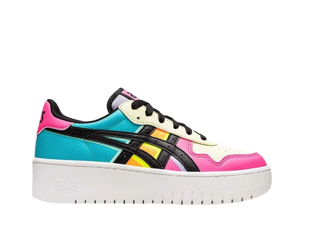 アシックス ウィメンズ ジャパン S PF ハドル "イエロー ブラック"