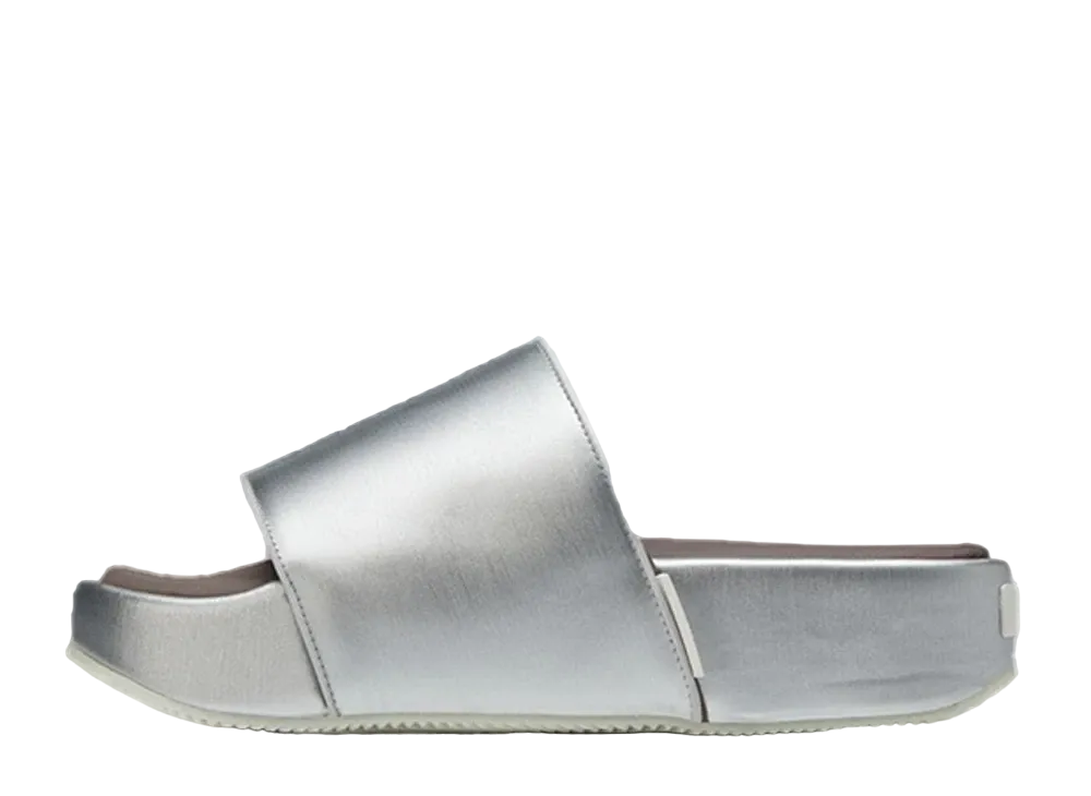 adidas Y-3 Slides "Silver Metallic/Cream White"